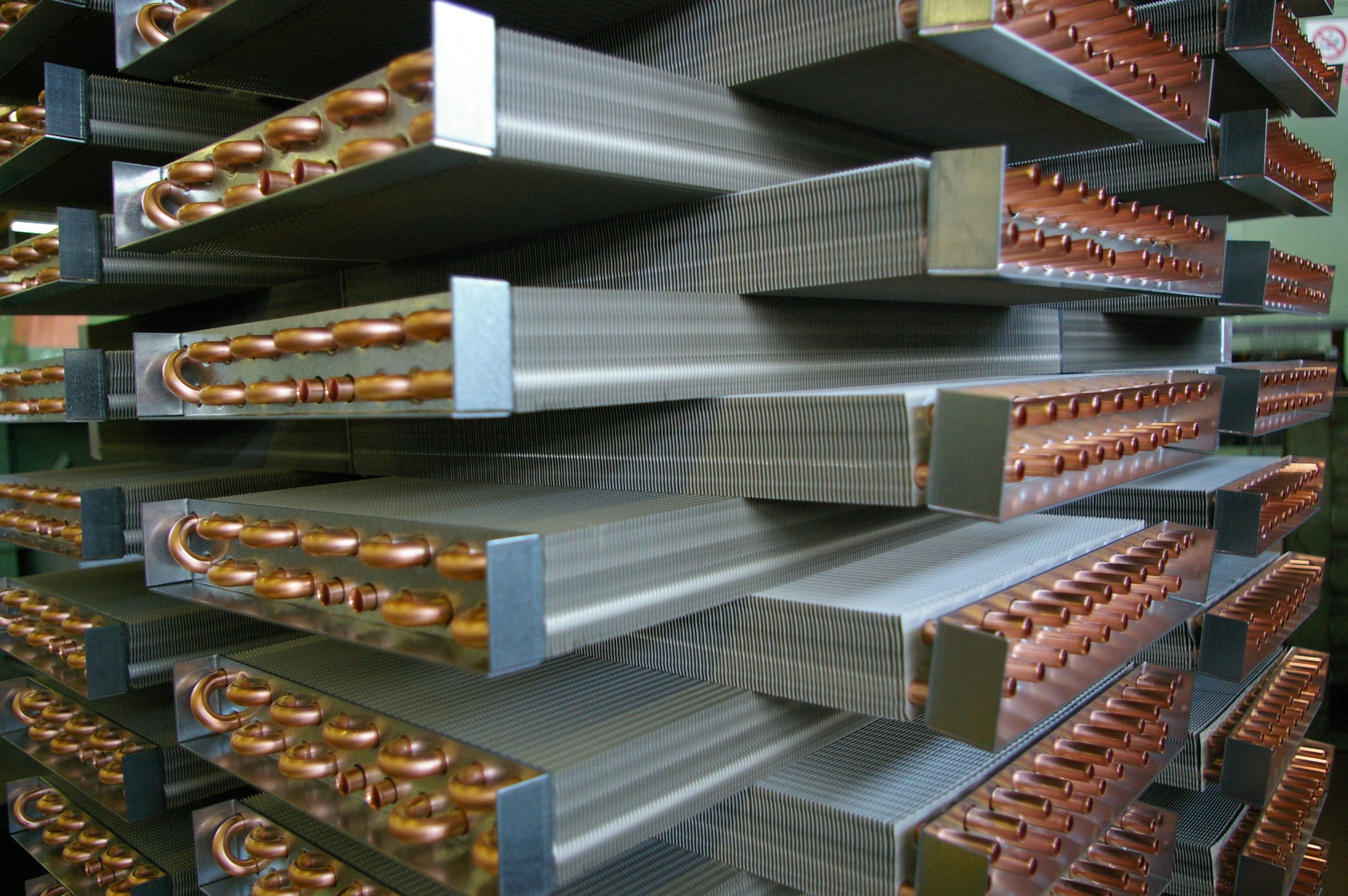 he cooling coils require flaps that can be of different designs